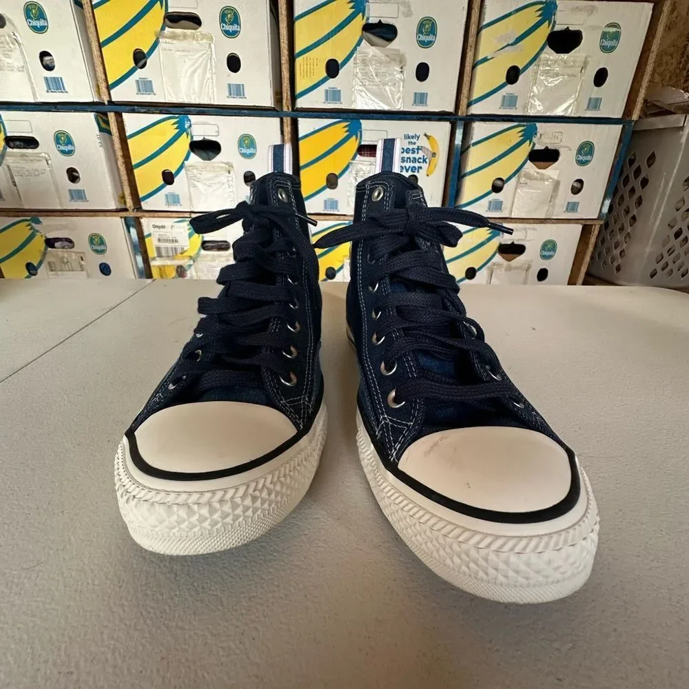 Converse Kids High-Top Sneakers - Dark Blue